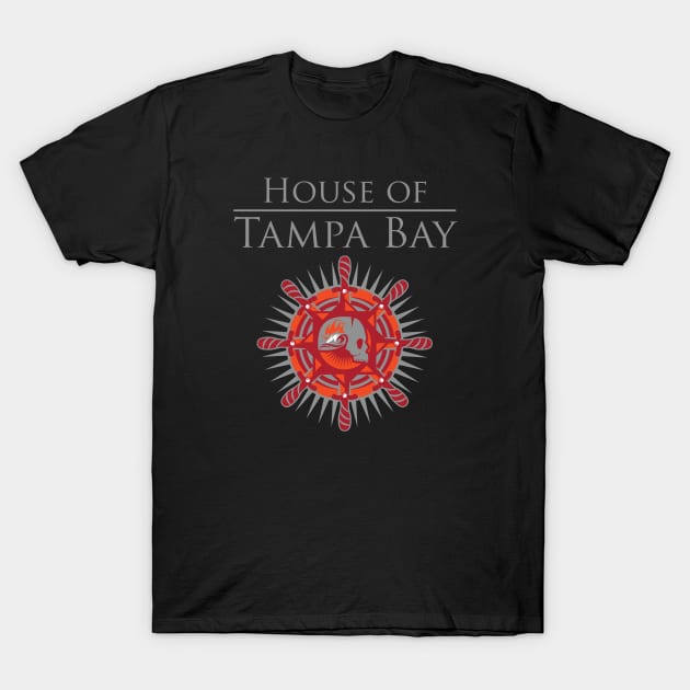 House of Tampa Bay T-Shirt by SteveOdesignz
